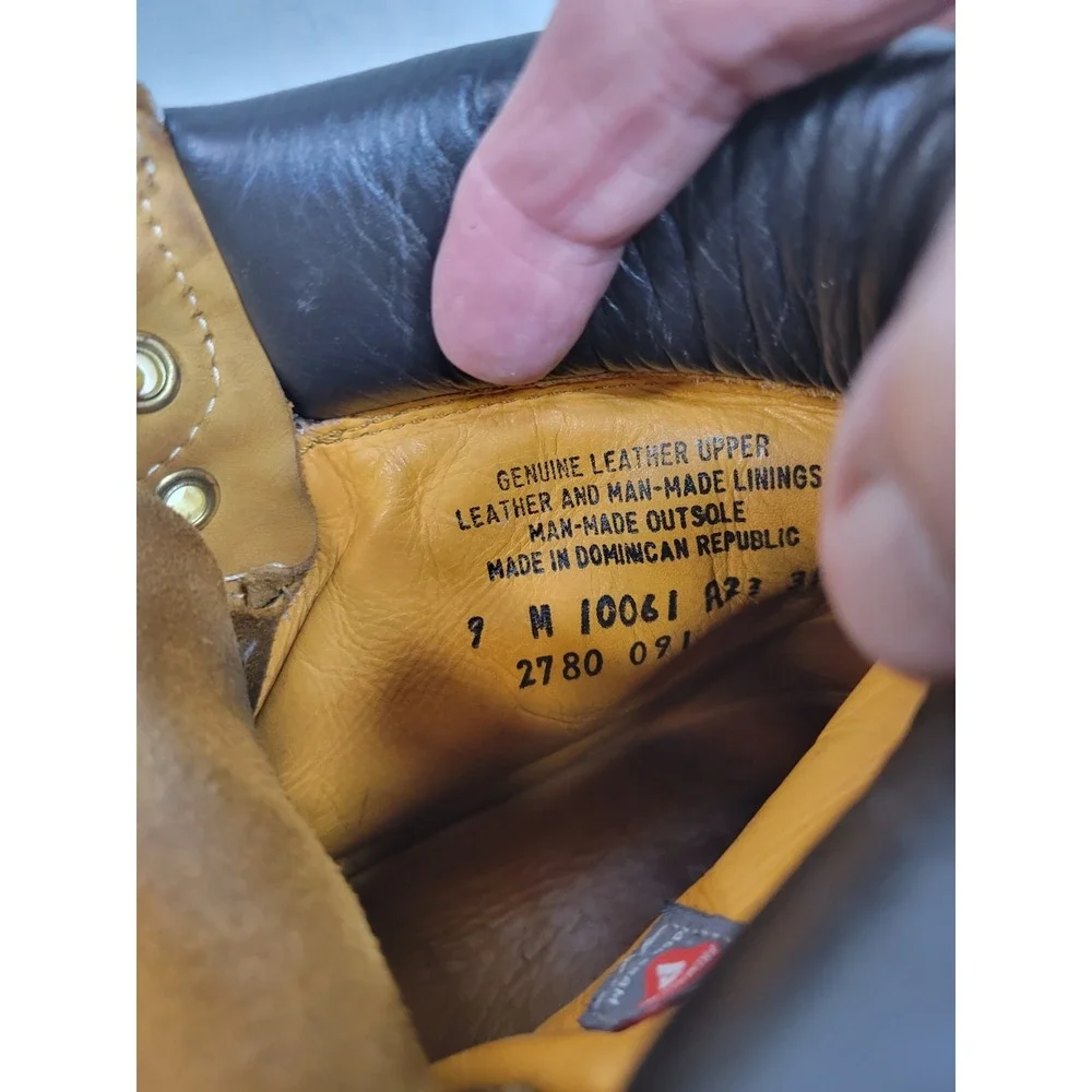 Timberland Premium Waterproof Boots Wheat Nubuck Primaloft 400 Gram Men's Sz 9 M